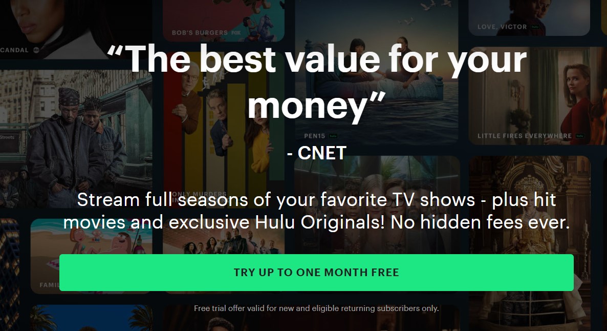 How To Get Hulu Free Trial For 1 Month | DowneLink